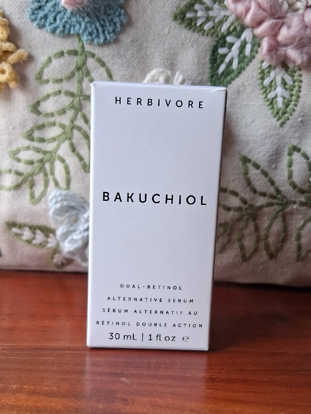 Herbivore Botanicals Bakuchiol Serum in Purple and White